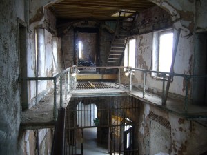 Two Tiers Of Abandoned Cells