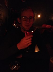 Enjoying A Cocktail