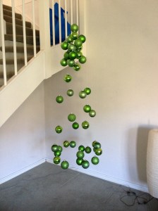 The Start of a Bauble Tree