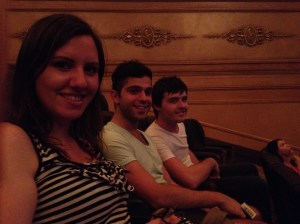 IElena, Brent, Chris at Regent Theatre