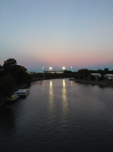 The MCG At Sunset
