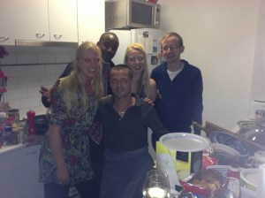 Margriet, Arnold, Emily, Chris