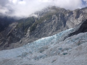 Blue Ice on Franz Josef