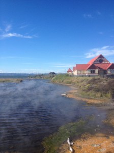 Steaming River Feeding Lake Rotorua