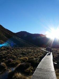 Sunrise Over The Tongariro Crossing