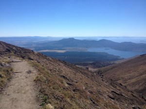 The View From The Descent Of Mount Tongariro