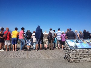 Waiting For the Waves At Pancake Rocks