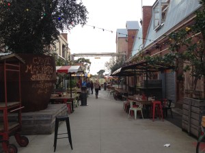The courtyard at Little Creatures Geelong