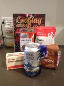 A Selection Of The Ingredients Required For Anzac Biscuits