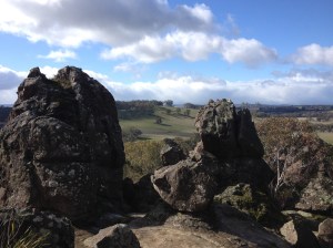 The view from Hanging Rock.