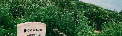 Osmington Mills Coast Path Sign