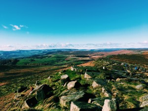 The View From Stannage Edge
