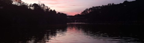 Haruru Falls Sunset
