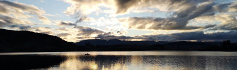 Trout Fishing On Lake Tutira