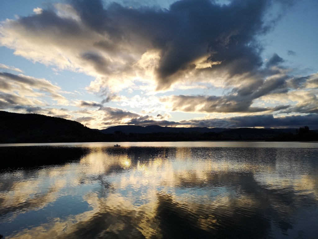 Trout Fishing On Lake Tutira