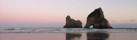 Wharariki Beach