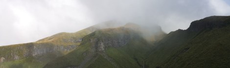 Taranaki in the Clouds